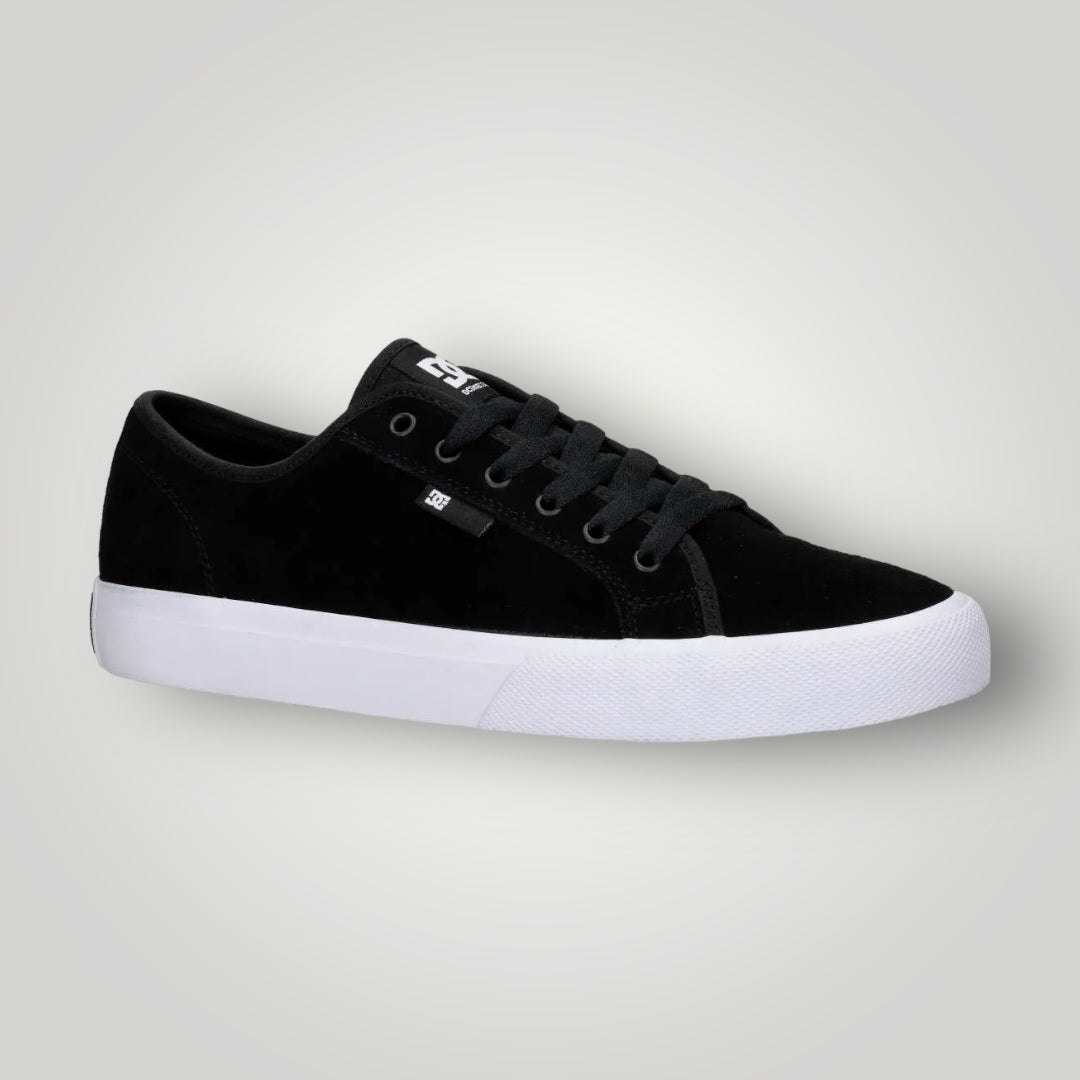 DC Manuel S Shoe - black/white - Skatewerkstatt 