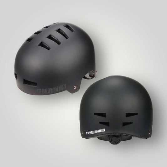 BroTection Safety Helm black - verschiedene größen - Skatewerkstatt 
